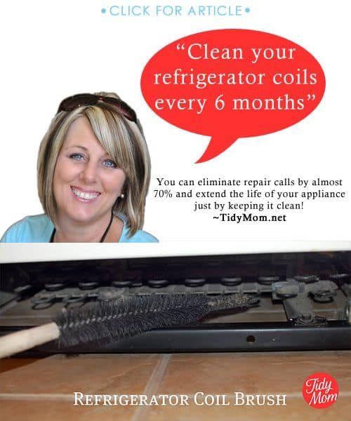 Eliminate refrigerator replairs and extend the life, by cleaning the coils every 6 months | cetcu.com