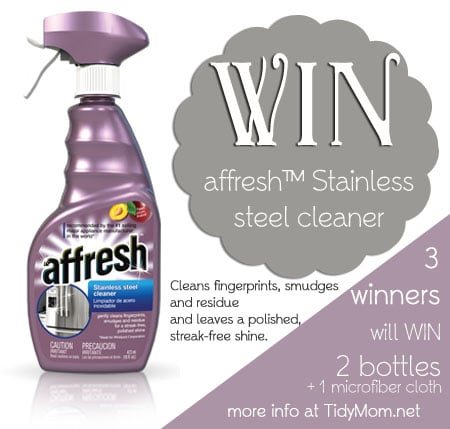 Win affresh stainless steel cleaner at Cetcu