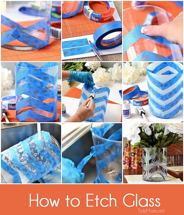 How to etch glass . tutorial at cetcu.com