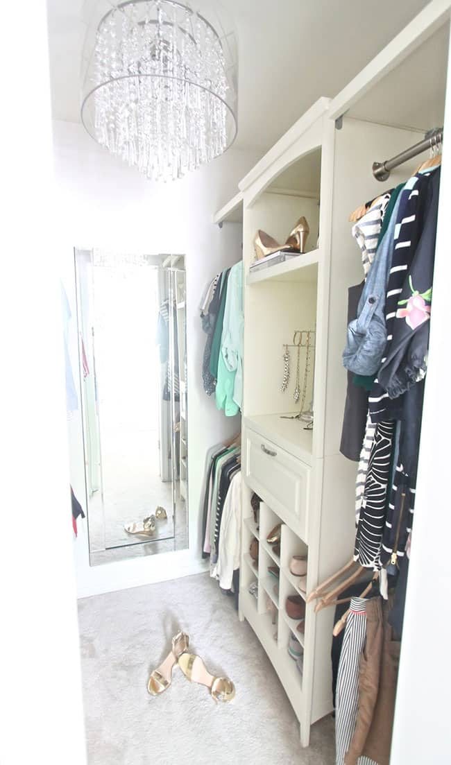 Simple storage solutions for keeping a HOME with ALL WHITE INTERIOR DESIGN from Julie of Coordinately Yours at cetcu.com