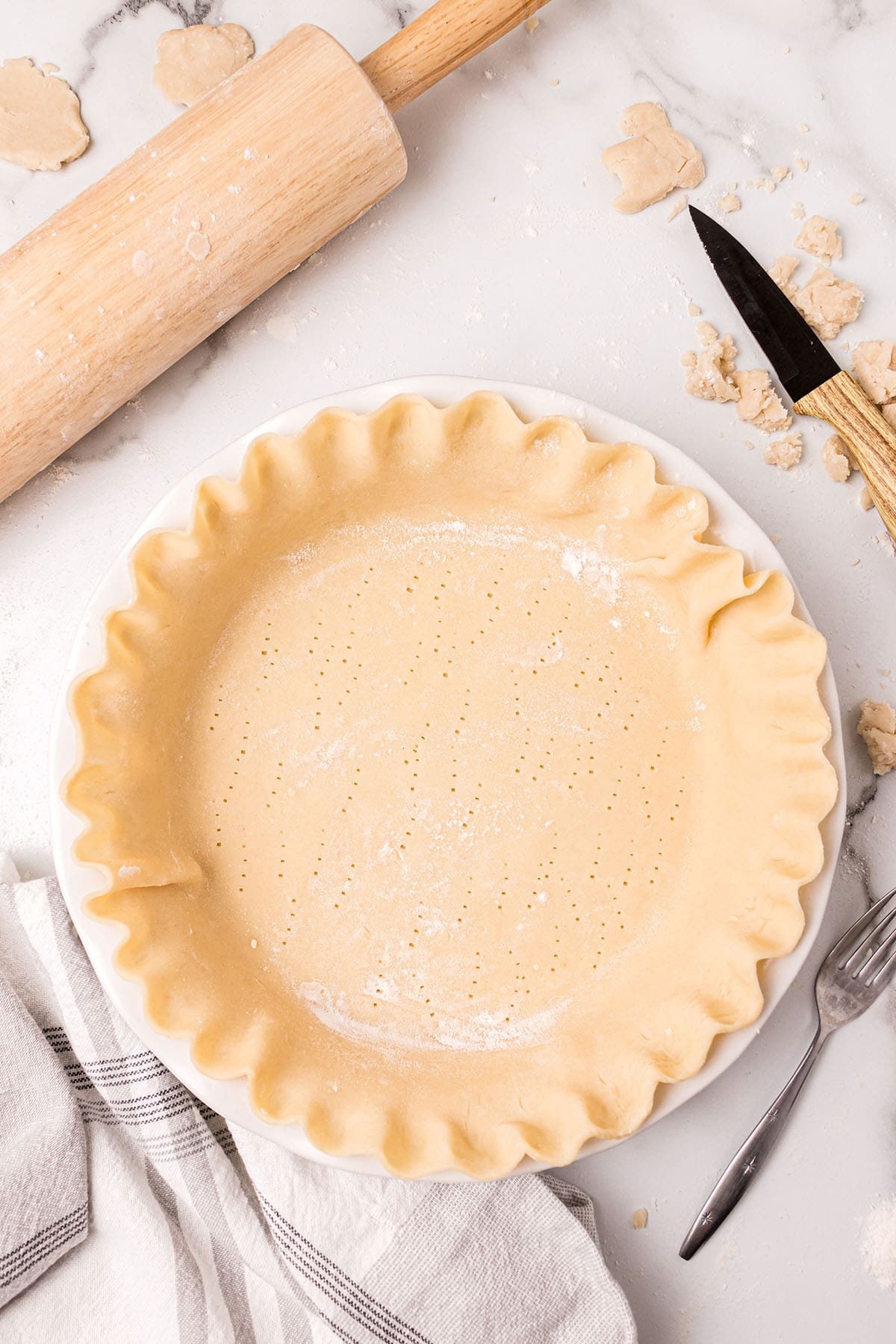 How To Make Pie Crust With Shortening In Food Processor