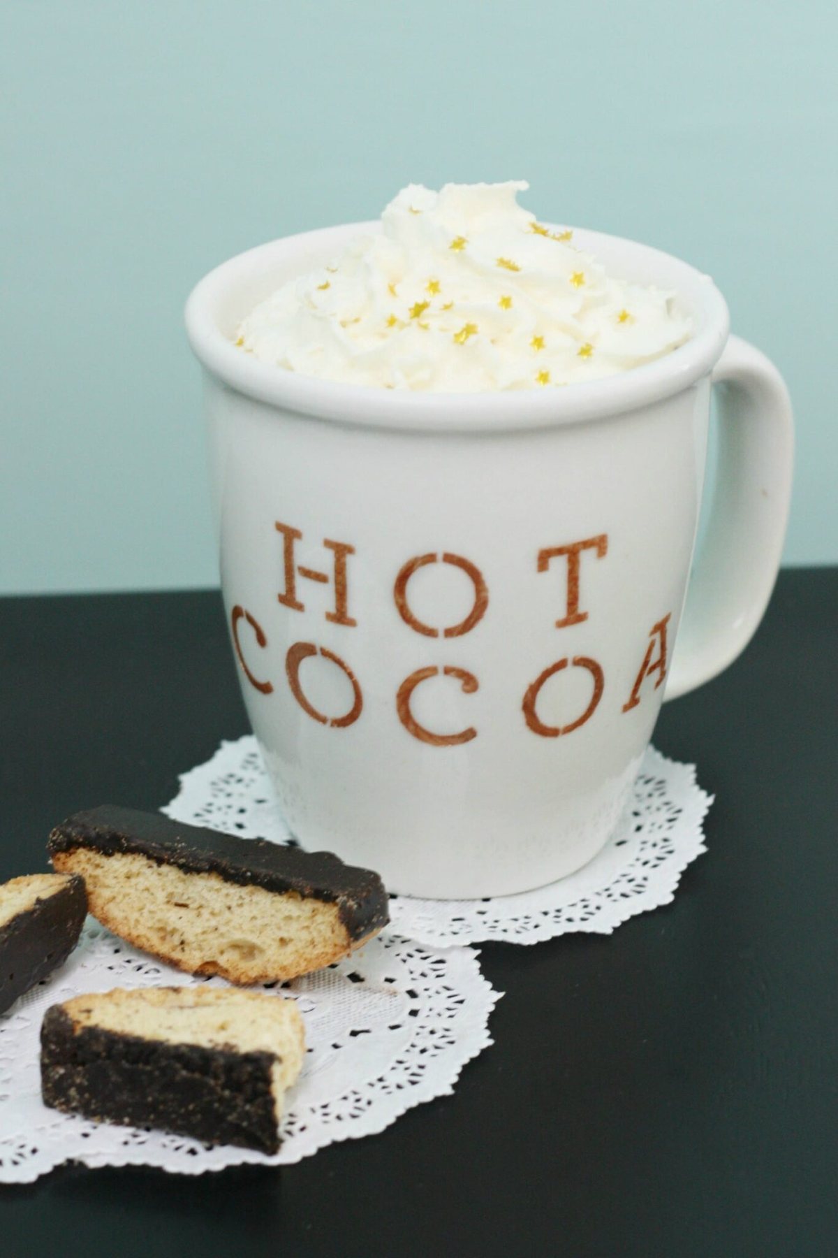 How to paint on a mug