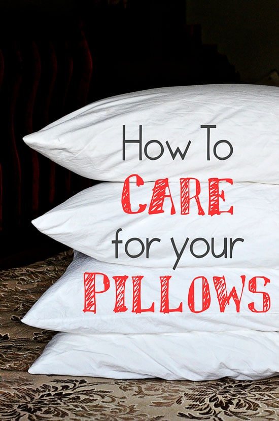 How to Wash and Care for Pillows