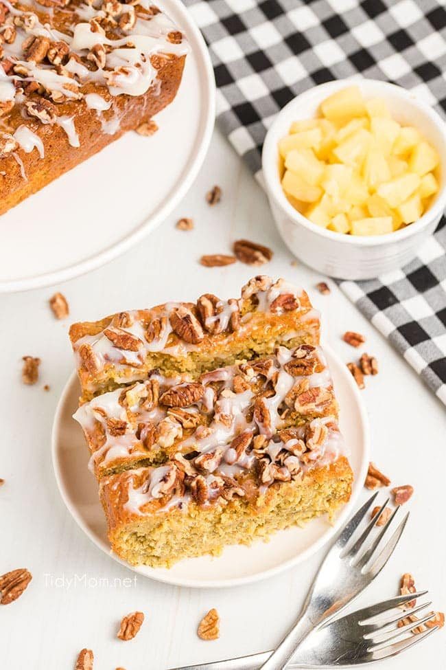 cake on a white plate