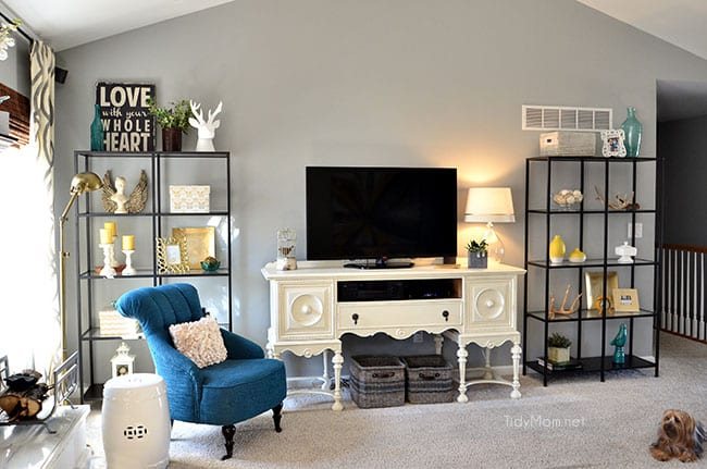 Family Room Update IKEA VITTSJÖ | I’m Lovin It