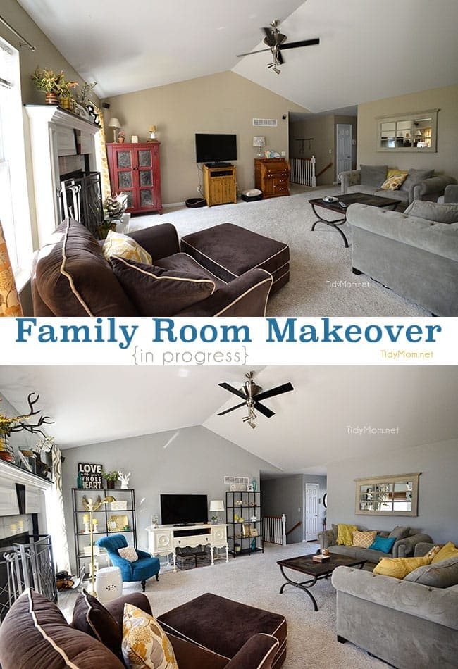 Family Room makeover progress at cetcu.com