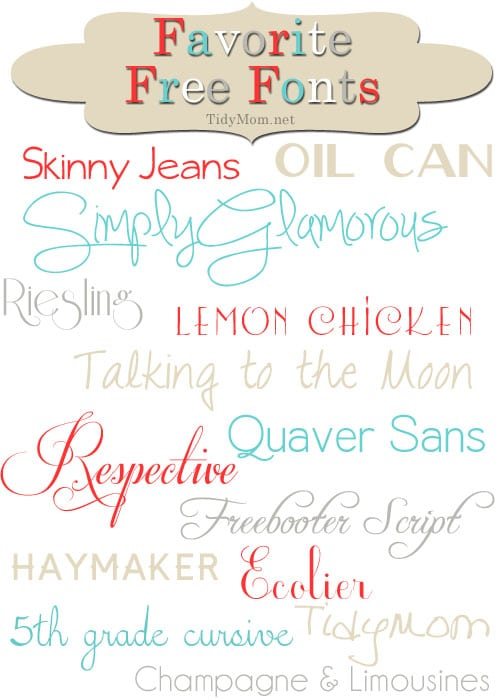 Free Fonts: I’m Lovin’ It