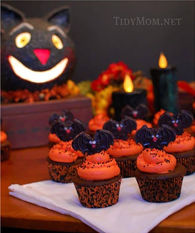 Spooky Halloween Cupcakes