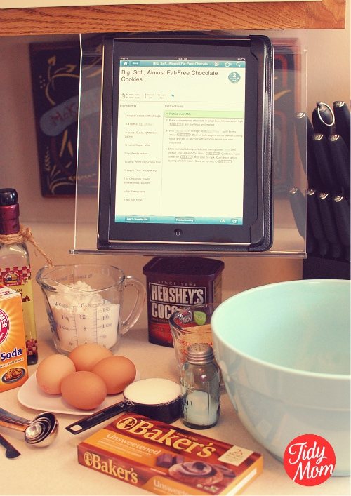 I’m Lovin’ It – Kitchen Ipad Rack