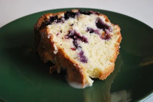 Lemon Blueberry Pound Cake