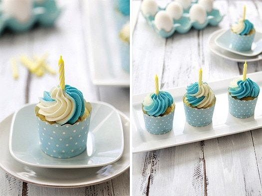 Lemon and coconut cupcakes