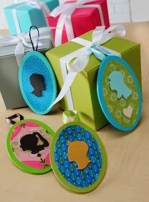 Silhouette Gift Tags