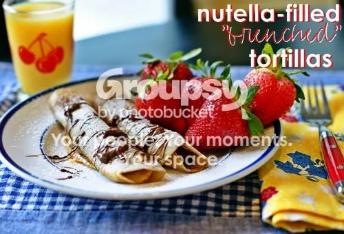 Nutella Toritillas