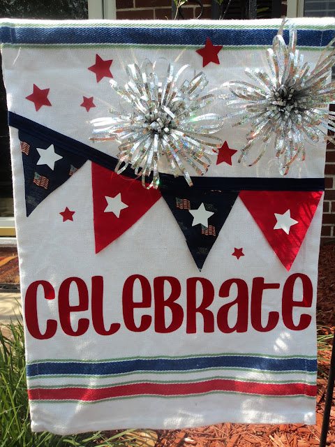 4th of July Garden Flag