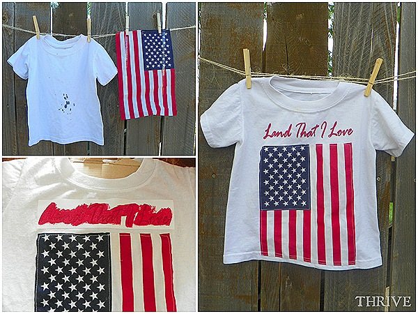 make your own 4th of july t-shirt