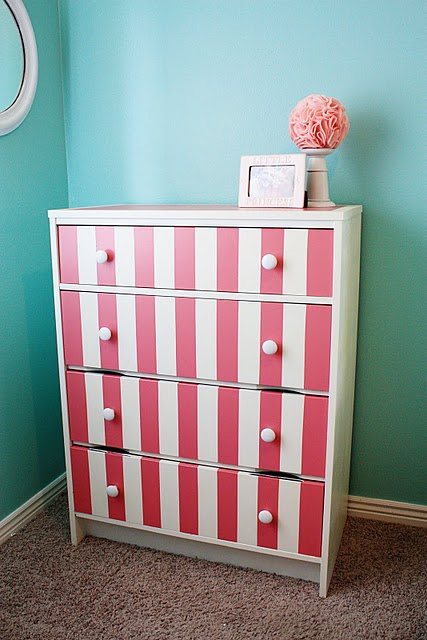 stripped rehab dresser