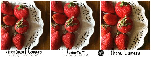 food shots with iPhone