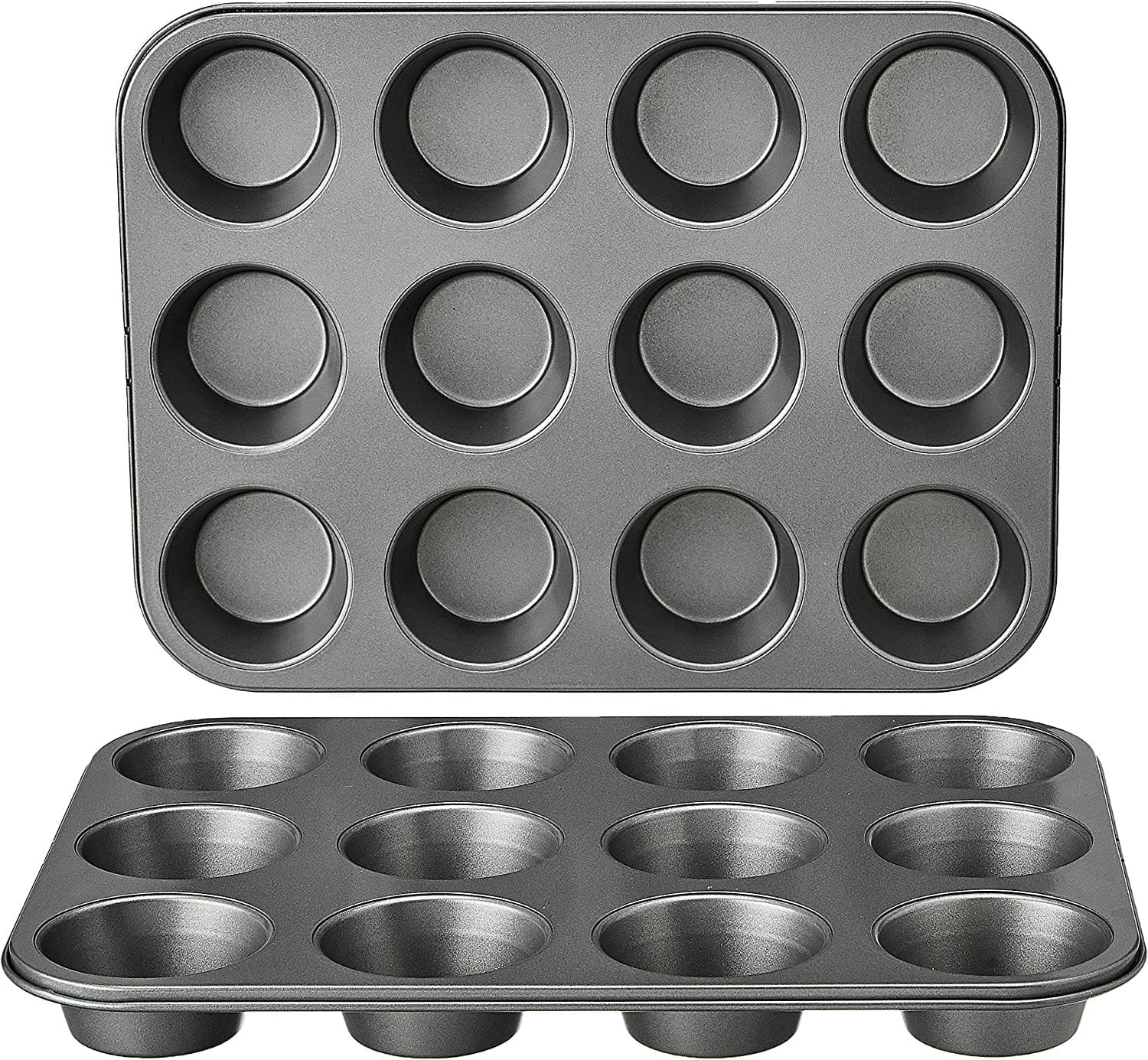 12- cup muffin pans