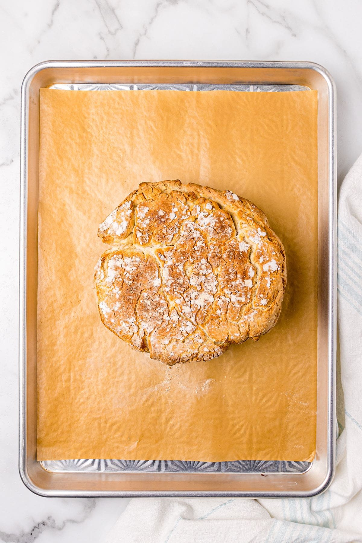 how to make Irish soda bread step 5