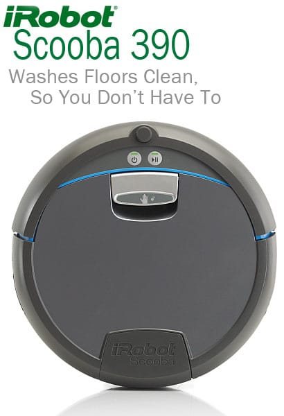 iRobot Scooba Review & Giveaway (ended)