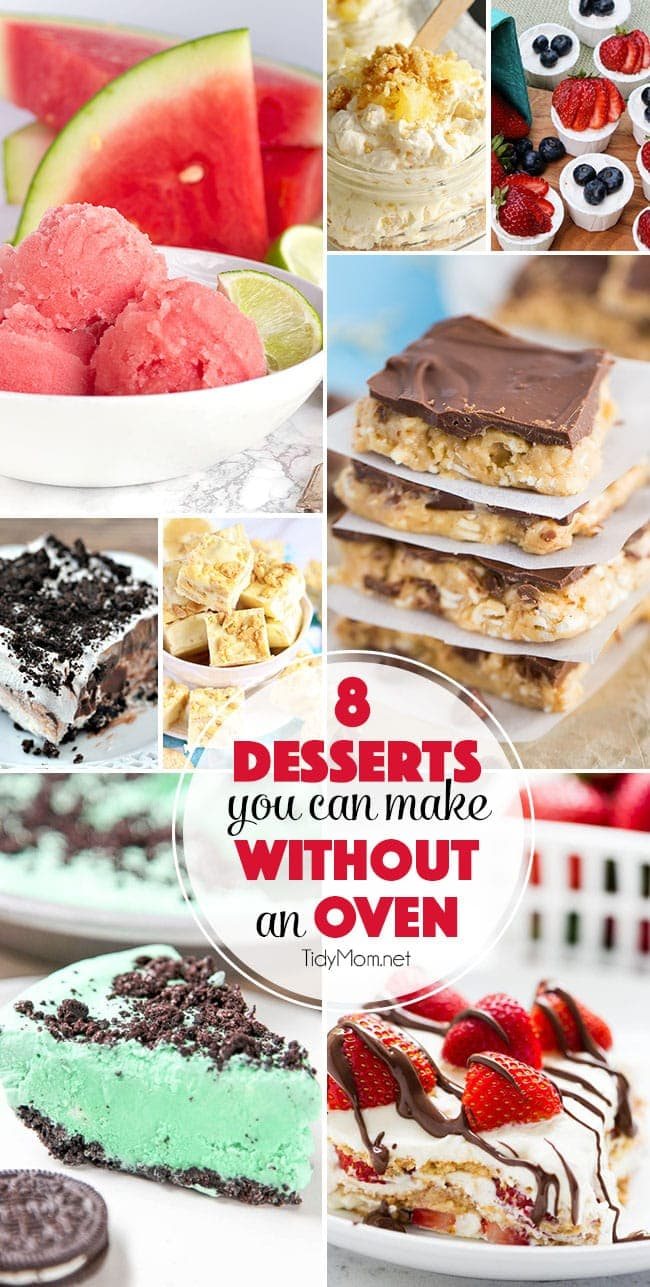 Irresistible No Bake Dessert Recipes