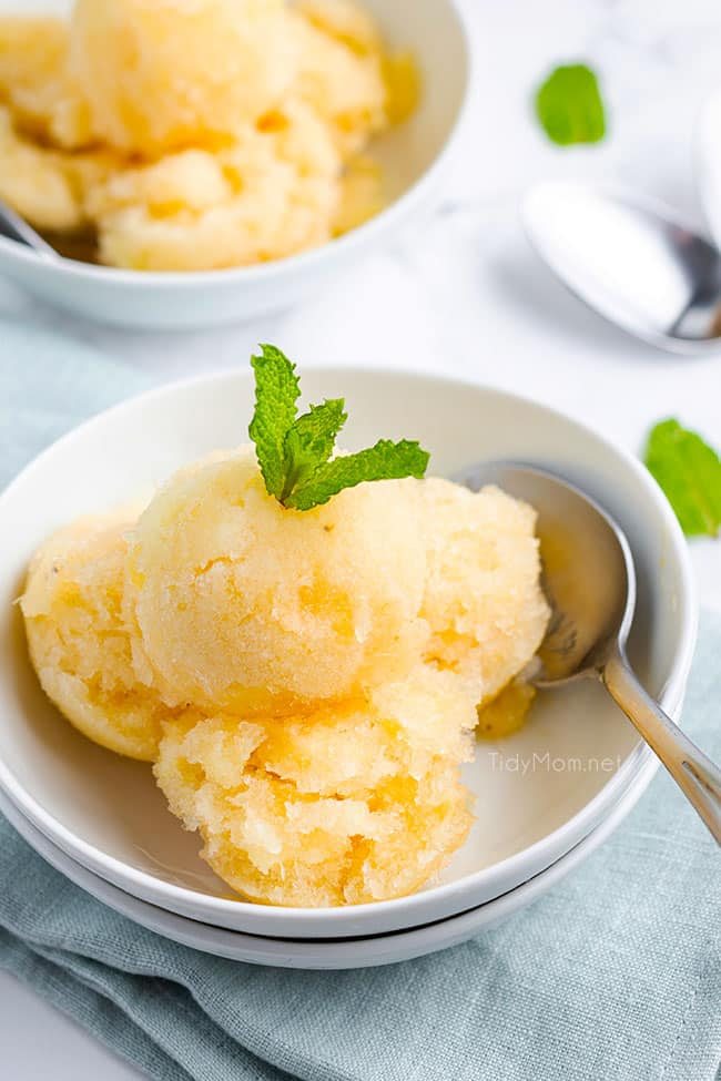 Banana Pineapple Italian Ice