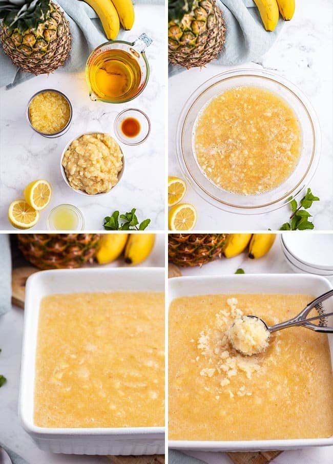 how to make ITALIAN ICE photo collage