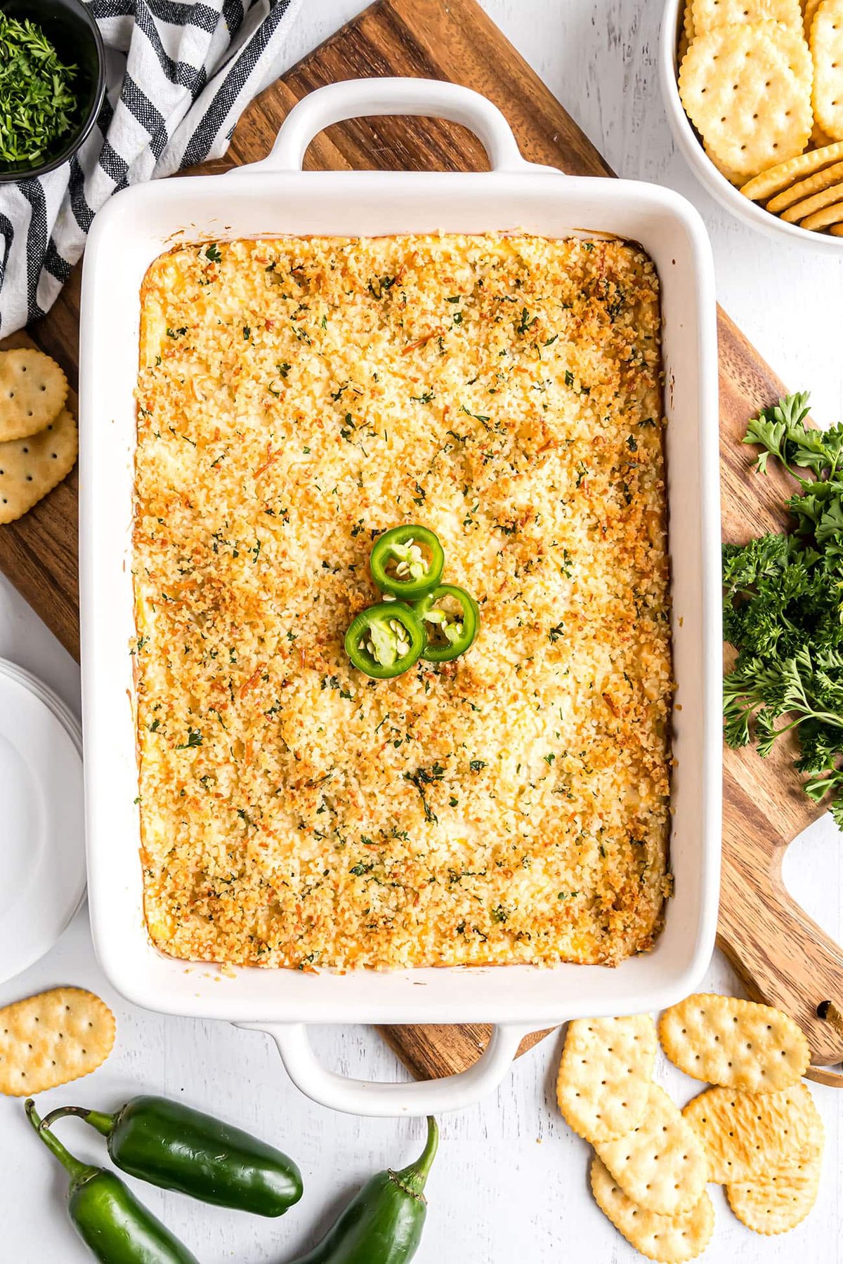 Baked Jalapeno Popper Dip Recipe