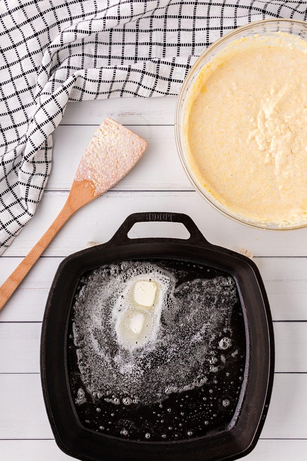 how to make cornbread step 4
