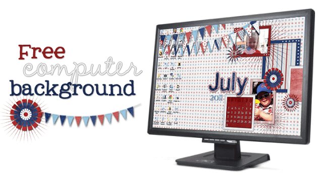 July 2011 {free} Desktop Themes & Thank Yous