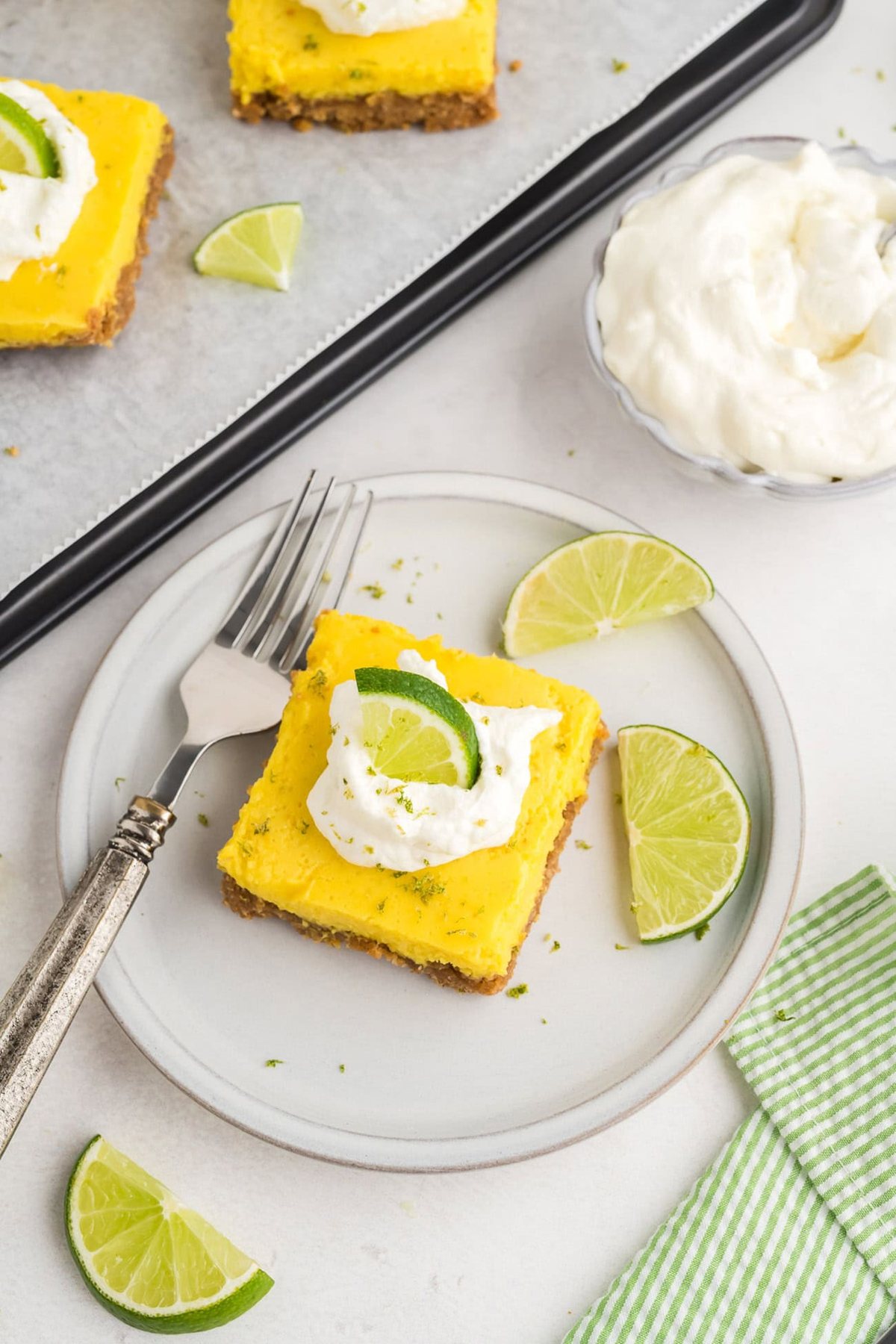 Easy Key Lime Bars with a Buttery Graham Cracker Crust