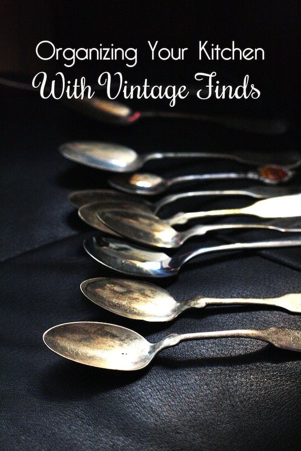 Organizing your kitchen with vintage finds at cetcu.com