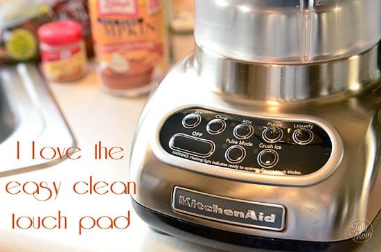 kitchenaid blender touch pad