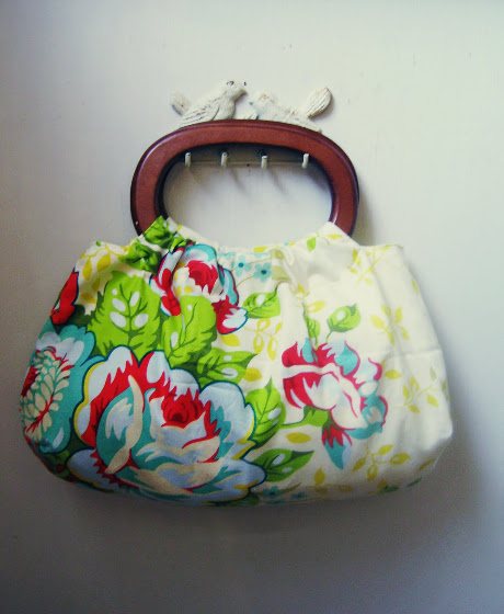 Hoop Handle Handbag