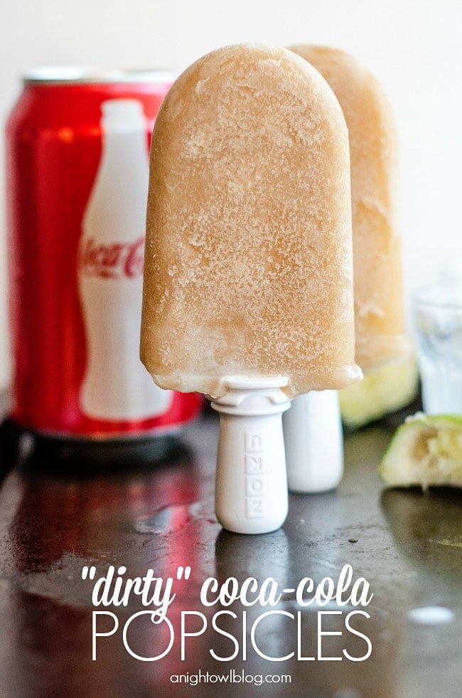 “dirty” Coca-Cola Popsicles | Spark Your Summer
