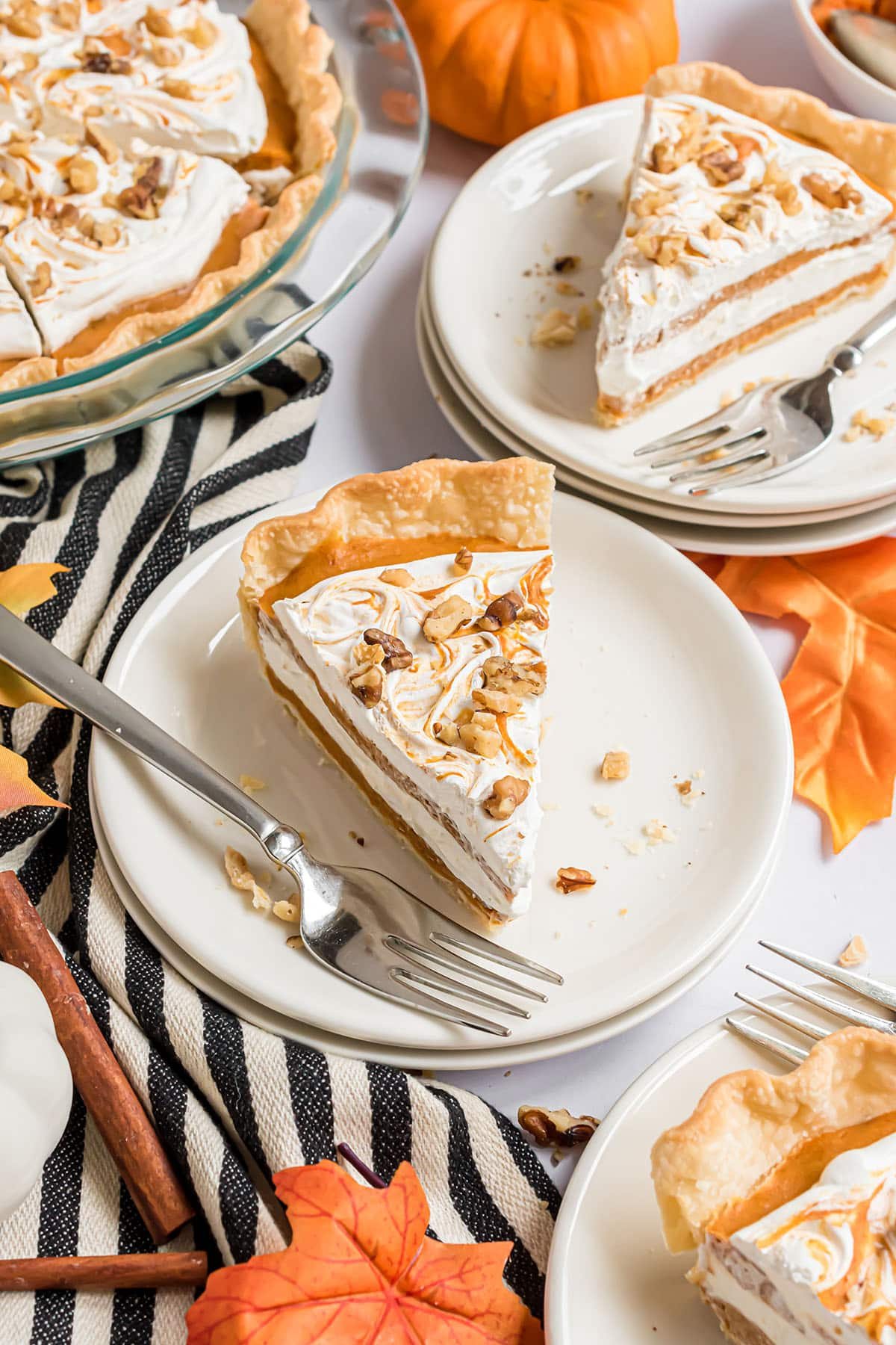 Grandpa’s Layered Pumpkin Chiffon Pie Recipe