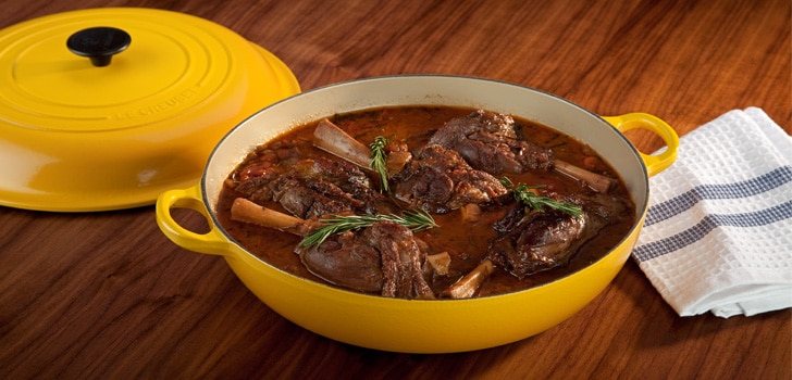 rosemary braised lamb shanks