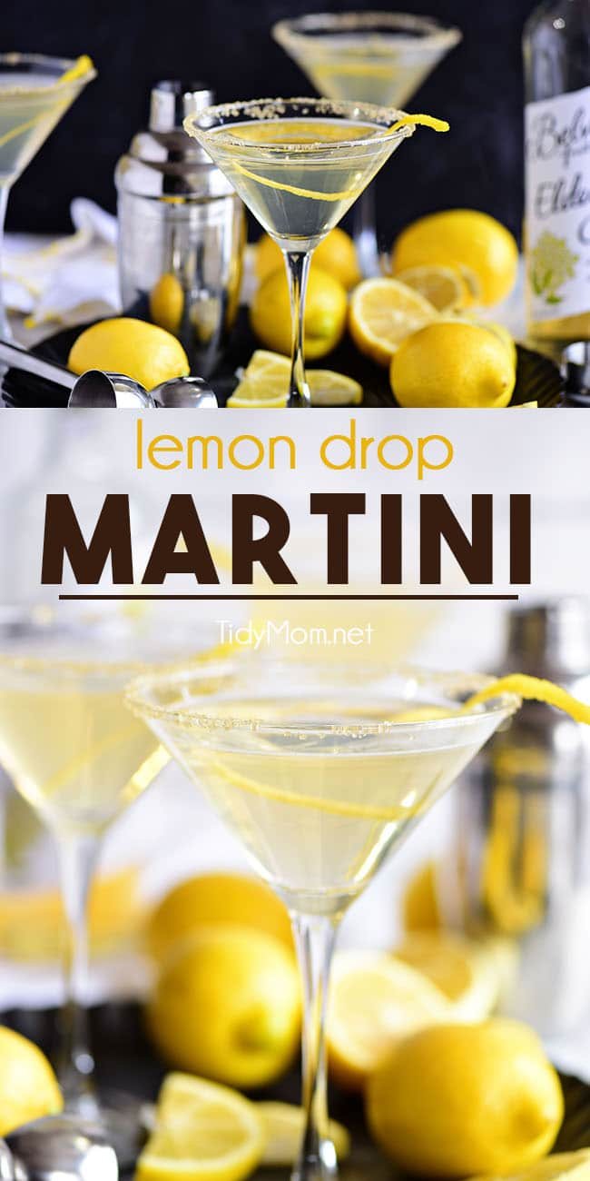 Lemon Drop Martini picture collage