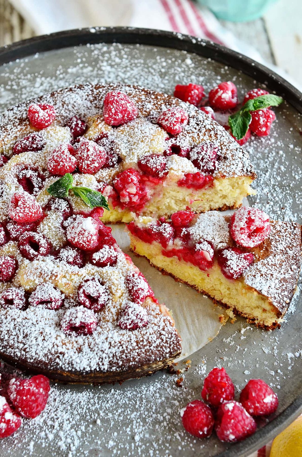 Lemon-Raspberry Coffee Cake {VIDEO}