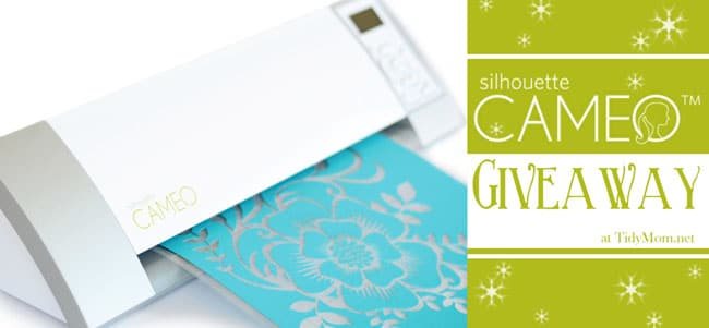 silhouette cameo giveaway at Cetcu