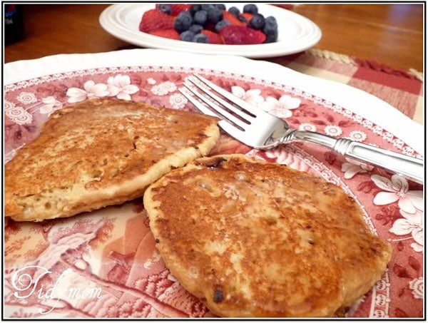 Easy High Protein Banana Nut Pancakes