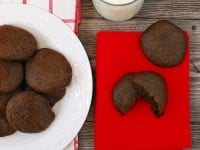 Big, Soft, Almost Fat Free Chocolate Cookies