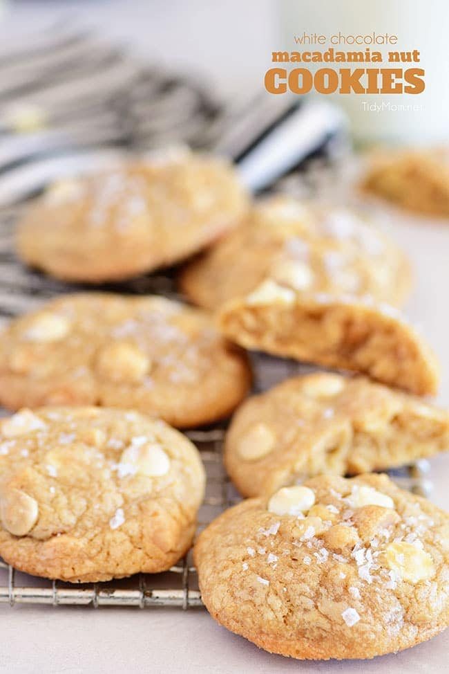 White Chocolate Macadamia Nut Cookies