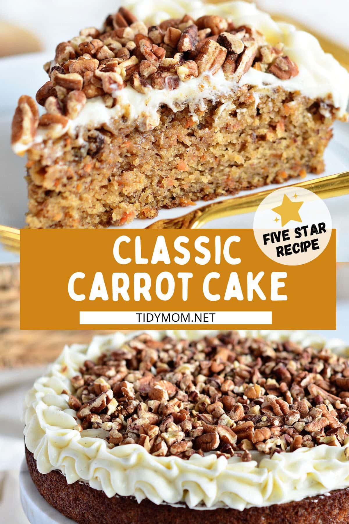 carrot cake photo collage