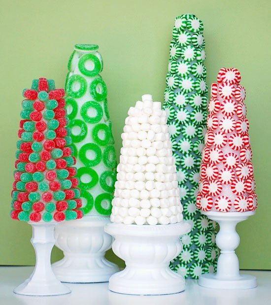 Christmas Candy Trees