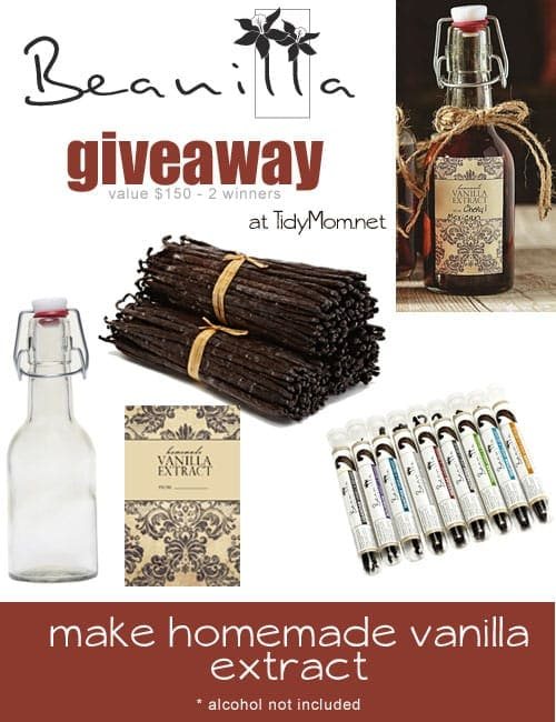 Beanilla Vanilla Giveaway at Cetcu