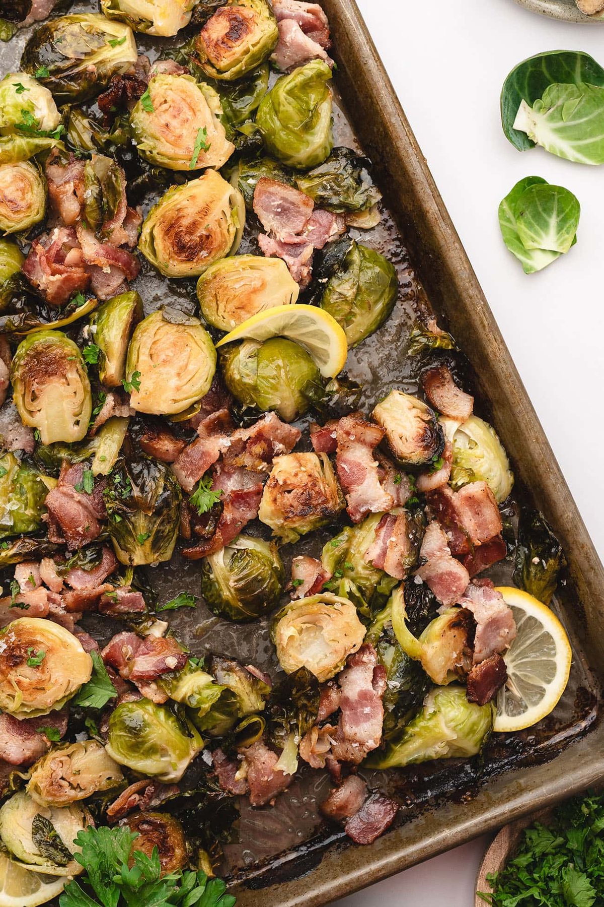 Maple Bacon Brussels Sprouts
