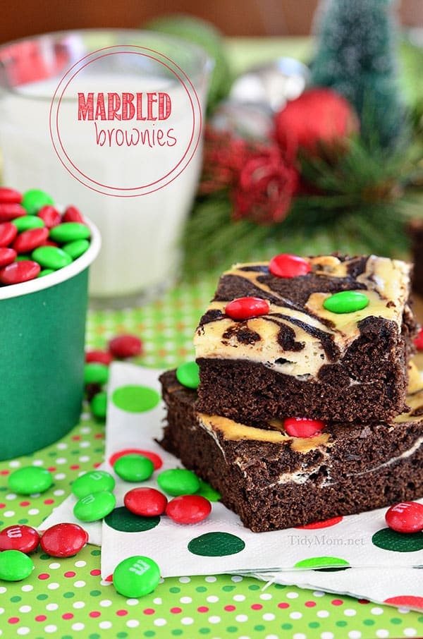 Marbled Cheesecake Brownies
