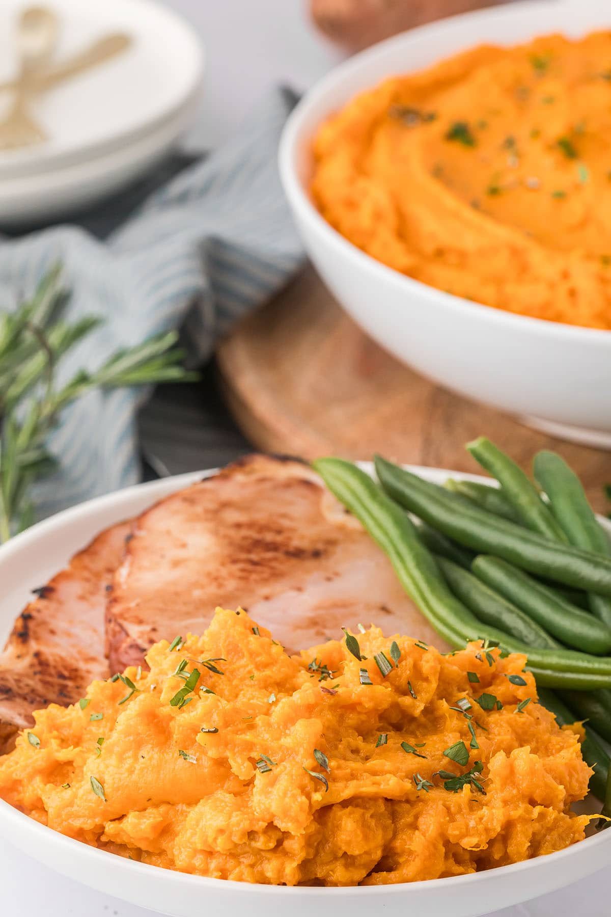 Insanely Easy Mashed Sweet Potatoes