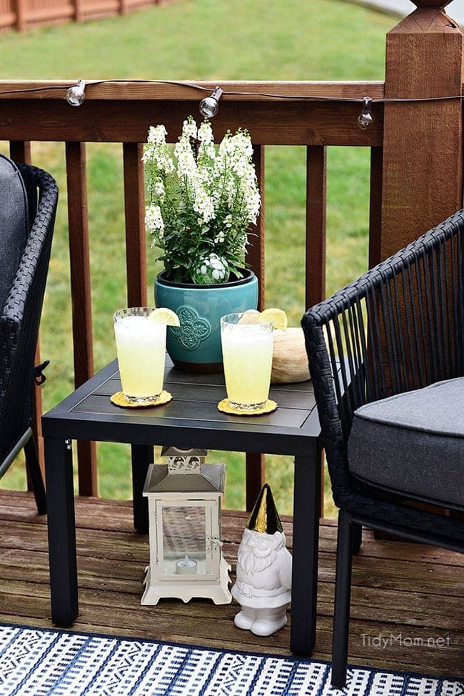 Learn How to Decorate a Small Deck or Patio at cetcu.com